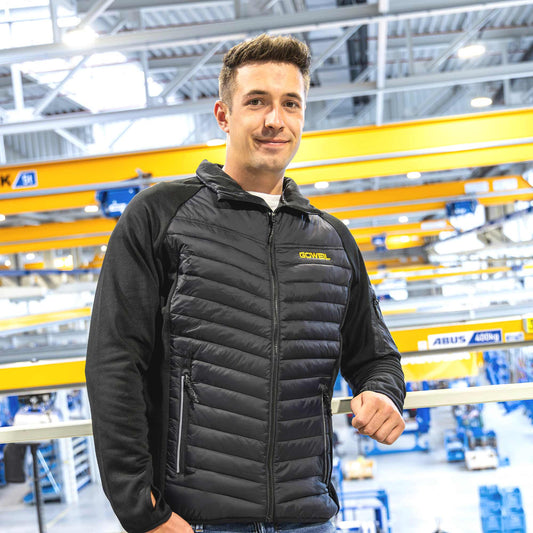 Hybridjacke schwarz